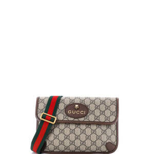Gucci Neo Vintage Flap Belt Bag Gg #236443G11B
